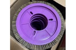 China Textile Machine Parts Brush Wheel Stenter Brushes Textile Brush Roller supplier