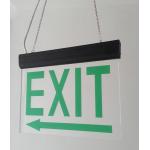 Automatic Maintained Double Sided Exit Signs For Ceiling Surface Suspended