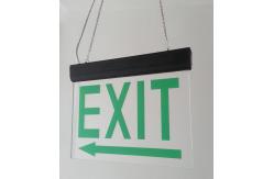 China Automatic Maintained Double Sided Exit Signs For Ceiling Surface Suspended supplier
