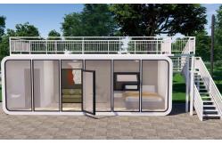 China 30ft Vesspod High Strength Space Capsule House With Heat Insulation supplier