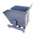 Stackable Tipping Bin Self Dumping Hopper Forklift Attachments Steel Dumping Hoppers for sale