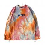 Tye Dye Embroidered Anti Wrinkle Oversized Sweater Hoodie for sale