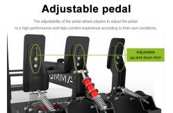 China Ergonomic Sim Racing Motion Rig APP Adjustment High Sensitivity supplier