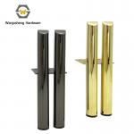 Gold Double Tube Type 7 Sofa Chair Legs Cabinets Metal Iron Support Furniture Legs Bedside Table Legs for sale