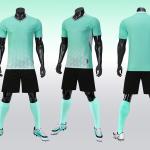 Premium Fabric Lightweight Plain Soccer Jerseys Breathable Football Jersey Set For Team for sale