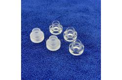 China Professional Custom Transparent Perforated Quartz Sheet High Temperature Resistant supplier