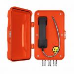 Hotline Industrial Weatherproof Telephone , Heavy Duty Telephone SOS Function for sale