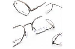 China Eyewear Factory Designer Β Titanium Eyeglasses Optical 66371 supplier