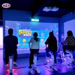 Cardio Training Equipment AR Interactive Spin Bike Immersive Workout System