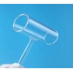 Wholesale Clear Quartz Glass Tee Pipe