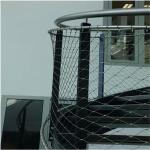 7x7 Flexible Wire Rope Mesh With 1.2-6.0mm Wire Rope For Balustrade Protection for sale