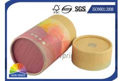China Custom Made Printed Paper Packaging Tube Round Cardboard Tubes supplier