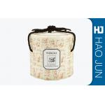 Luxury Cardboard Cylinder Tubes With Handle , Recyclable Candle Gift Boxes for sale
