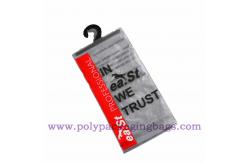 China EVA PVC Underwear Plastic Packaging Poly Bags With Hanger Hook supplier