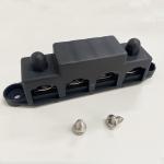 Lord of Tools 4 Post Way 4P 2Pcs Screws Power Distribution Block Busbar Power Black Red for sale