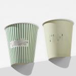 HUIHUA Disposable Water Drinking Food Packing Container Paper Cups Custom Logo Printing