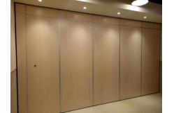 China Customized Acoustic Operable Folding Sliding Partition Walls / Doors Melamine Finish supplier
