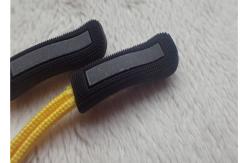 China Reflective Strip Silicon Zipper Puller Stability Eco - Friendly supplier