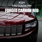 K084 Red TPU Color Carbon Fiber Paint Protection Film Forged Full Body Sticker for sale