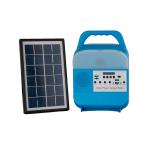 3PCS 5W Portable Solar Light Bulb ABS Solar Panel Home Lighting for sale