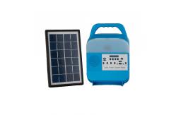 China 3PCS 5W Portable Solar Light Bulb ABS Solar Panel Home Lighting supplier