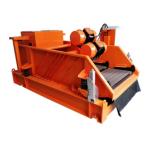 MG3 type shale shaker for sollid control equipments in oil driling for sale