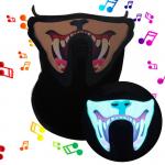 Voice Flashing Led Light Up Face Mask Dust Proof Comfortable To Wear for sale