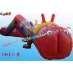 Funny Backyard Outdoor Playground Kids Commercial Big Inflatable Obstacle Course for sale