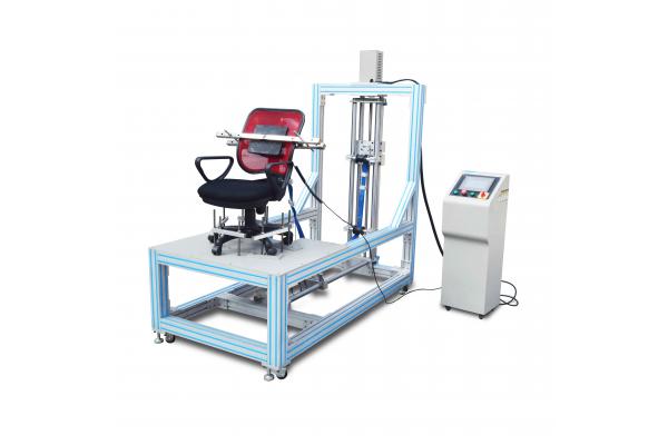 Compound Chair Base Vertical Force Lab Furniture Testing Machine / Fatigue Testing Equipment