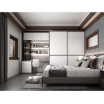 Modern Luxury Sliding Door Wardrobe  Hanging Cabinet For Clothes for sale