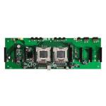 Industrial Bitcoin Motherboard 8 GPU Mainboard Southbridge C602 Chipset Series for sale