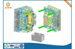 China Custom ABS PC POM PMMA PA6 Plastic Injection Mold For Turnover Box supplier
