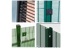 China Durable Welded Security 358 Mesh Fencing 1.8m 2.1m 2.4m Height supplier