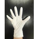 Latex Free Non Sterile White Nitrile Powder Free Gloves Durable For Mechanic for sale