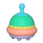 Customizable Children'S Educational Toy Hamburger Silicone Stacking Toy for sale