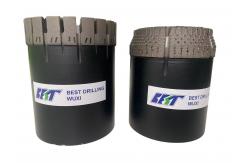 China Surface Set Core Drill Bit Diamond Enhanced Drilling Performance supplier
