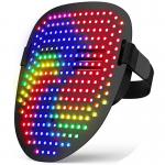 Face Changing Halloween Led Mask Usb Rechargaeble For Party Cosplay for sale