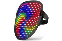 China Face Changing Halloween Led Mask Usb Rechargaeble For Party Cosplay supplier
