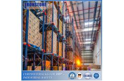 China Creative Design Industrial Drive In And Drive Through Pallet Rack System supplier