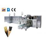2.0hp Automatic Ice Cream Cone Machine Cast Iron Baking Template for sale