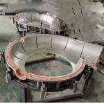 Silver Aluminum Rotational Molding Process Wind Turbine Shell Mold