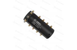 China Black Pneumatic Rotary Joints 16 Circuits M5 Ports Space Saving supplier
