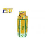 Recycled Paper Cardboard Dump Bins , Easy Carrying Corrugated Dump Bin Display for sale