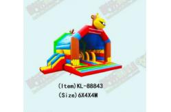 China Safe Inflatable Obstacles Course With Some Cartoon Patterns supplier