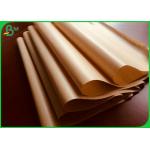 Greaseproof Food Grade Brown Kraft Paper With PE Coated For Making Paperbags for sale