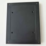 Black Flame Retardant ABS Plastic Product Custom Plastic Injection Molding HS Code 8480790090 for sale