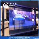 Waterproof See Thru Transparent Video Wall Display 3840Hz Practical