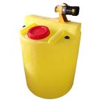 Round PE Plastic Agitator Mixing Tank Chemical Blending Tanks 275 gallon