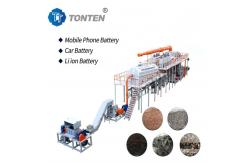 China Waste Lead Acid Lithium Ion Battery Recycling Machine Production Line Customized supplier
