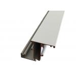 Popular Aluminum Window Profiles / Powder Coating White Aluminum Window Frame Profile for sale